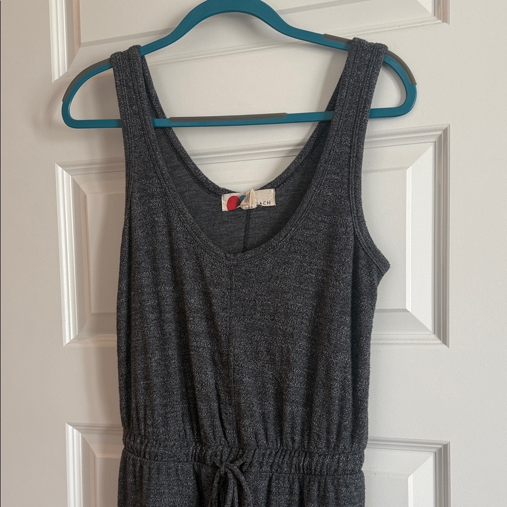 Charcoal Gray Sleeveless Jumpsuit